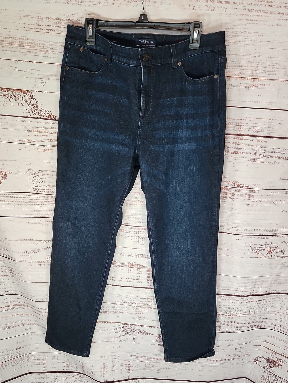 Talbots Dark Indigo Straight-Leg Jeans